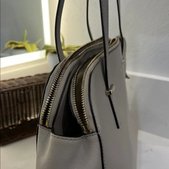 Kate Spade Taupe Satchel Bag. GUC - Picture 14 of 15